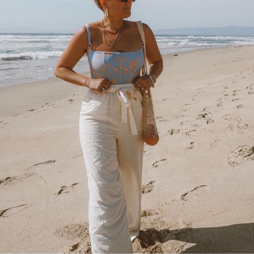 L’Academie wide leg pants
